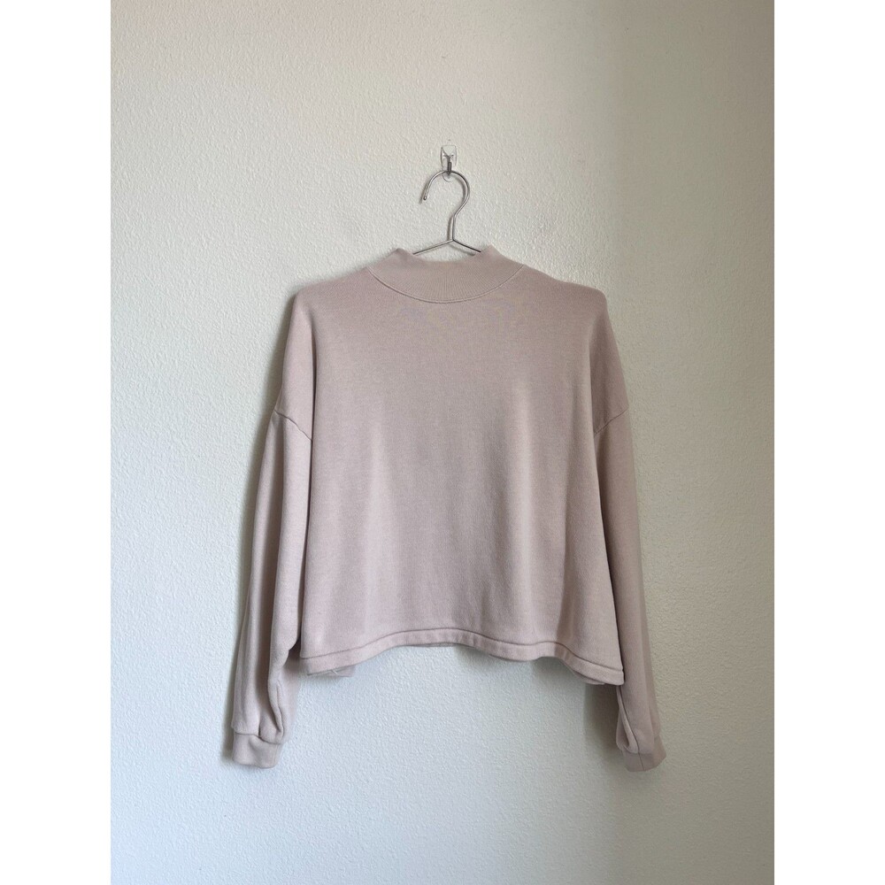 Entireworld Women's Type E Version 2 Sweatshirt in Beige Size SMALL